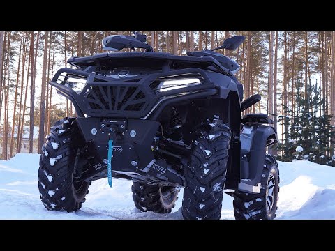 Видео: Защита KTZ для квадроцикла CFMOTO CFORCE 600 Advanced