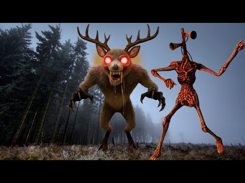 Видео: Зачем Сиреноголовый позвал ОЛЕНЯ МОНСТР 99 ночей в лесу /DEER MONSTER