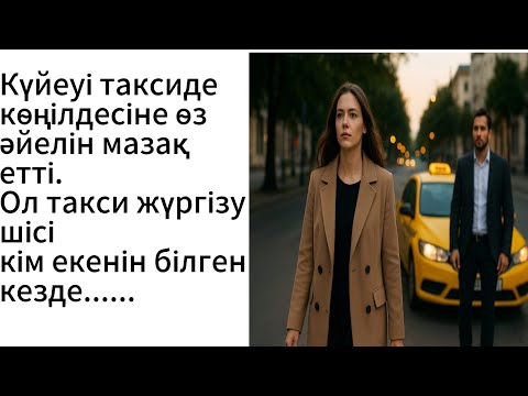 Видео: Күйеуі таксиде көңілдесіне өз әйелін мазақ етті. Ол такси жүргізушісі кім екенін білген кезде...