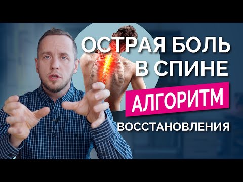 Видео: ПРОСТРЕЛ, ГРЫЖА - схема по дням: когда начинать ходить и делать легкие упражнения