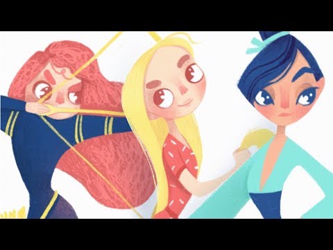 Видео: Диснеевские принцессы в моем стиле | часть2