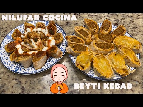 Видео: ТУРЕЦКИЙ БЕЙТИ КЕБАБ-MAZALI BEYTI KABOB-YUMMY TURKISH BEYTI KEBAB😋