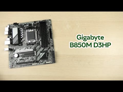Видео: Розпаковка Gigabyte B850M D3HP
