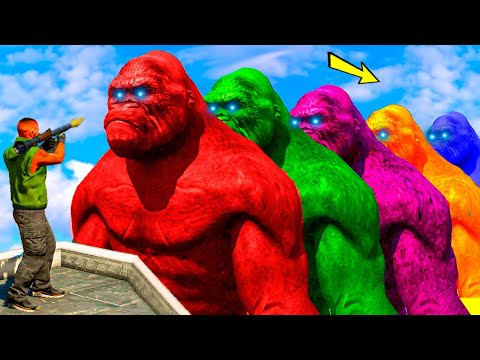 Видео: ДЖОННИ ҚҰПИЯ КИНГ КОНГТАРДЫ ТАПТЫ (GTA V) салли play