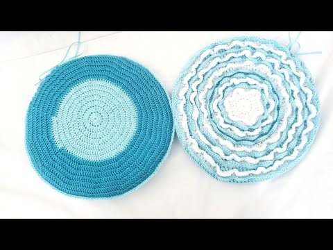 Видео: Невероятно красивая вязаная наволочка крючком /Crocheting pillowcases.