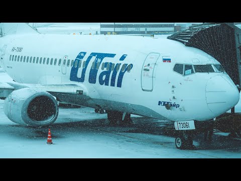 Видео: Уфа. Аэропорт. Снегопад | 11’22