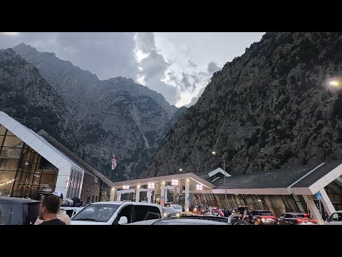 Видео: #5. Границу РФ-Грузия за какое время пройдем?!Едем на машине в Армению. 