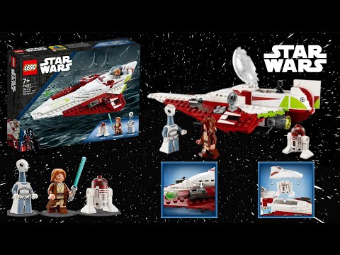 Видео: LEGO Star Wars Джедайський винищувач Обі-Вана Кенобі (75333)