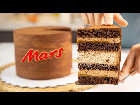 Видео: Торт "МАРС" 🍫 ПОТРЯСАЮЩИЙ и НЕЖНЫЙ 💖 торт с НУГОЙ - Я - ТОРТодел!