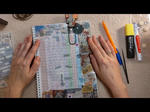 Видео: АСМР расписание BOOSTY + YouTube, планер, asmr близкий липкий шёпот