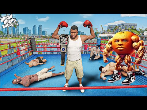 Видео: ФРАНКЛИН БОКСТАН ЧЕМПИОН БОЛДЫ (GTA V)