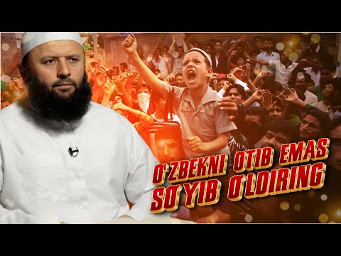 Видео: Uzbek halqini so‘yib o‘ldiring | Узбек ҳалқини отиб ўқни исроф қилманг сўйиб ўлдиринг #ўлдир #halqni