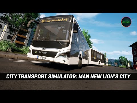 Видео: CITY TRANSPORT SIMULATOR - MAN NEW LION'S CITY | ОБЗОР
