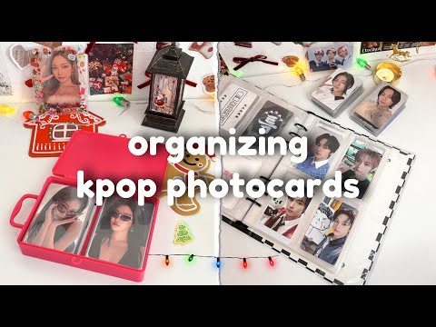 Видео: итоги года, большая организация фотокарт stray kids, itzy, xdinary heroes, aespa, ateez и др. 📒