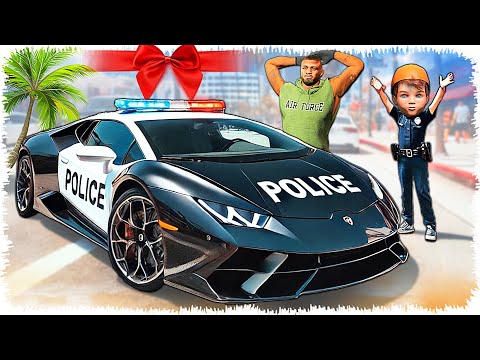 Видео: Джонни президент 7-бөлім, Баласына көлік сыйлады 🎁 (GTA V)