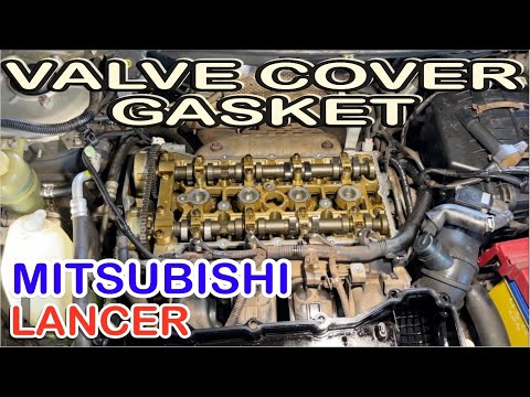 Видео: КАК ЗАМЕНИТЬ ПРОКЛАДКУ КРЫШКИ КЛАПАНА MITSUBISHI LANCER