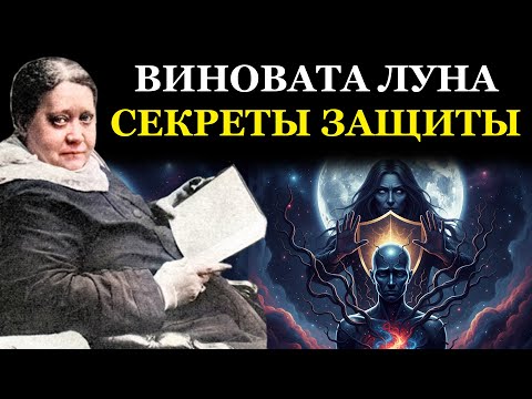 Видео: Как Луна управляет вашим гневом, страхом и тревогой - Елена Блаватская