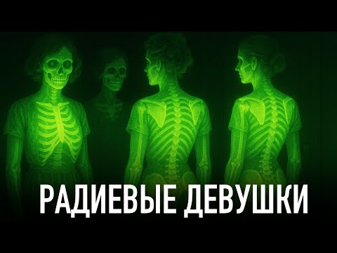 Видео: Страшная Тайна Cветящихся женщин из Америки | Радиевые девушки