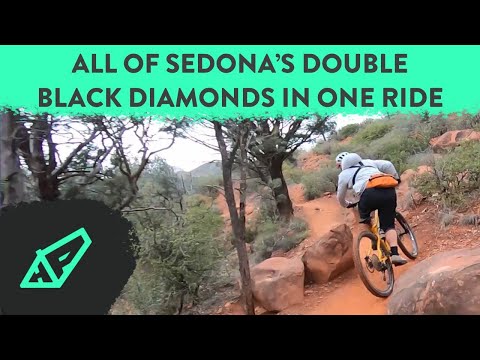 Видео: Хардтейлы на сложных трассах: Triple H — все трассы Седоны Double-Black Diamond за один день