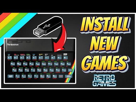 Видео: Как добавить новые игры в SPECTRUM