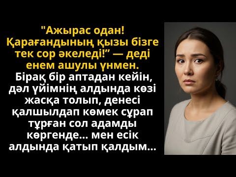 Видео: енем “Қарағандылық әйел сорлы” деді, бірақ бір аптадан соң өзі жылады | Әсерлі әңгіме