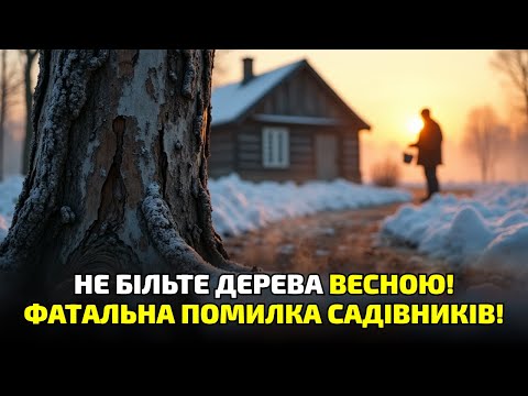 Видео: Ваша побілка — обман! Справжній спосіб, як уберегти сад від зими і відлиги!
