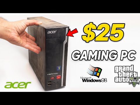 Видео: Я восстановил пыльный ПК за $25 — теперь он запускает GTA V и игры детства! 🔥🕹️