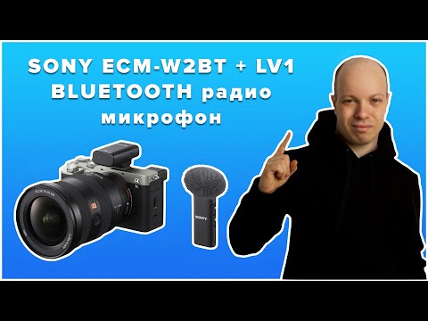 Видео: Радио микрофоны могут быть Bluetooth - и это плюс!  Обзор Sony ECM-W2BT и Sony ECM-LV1