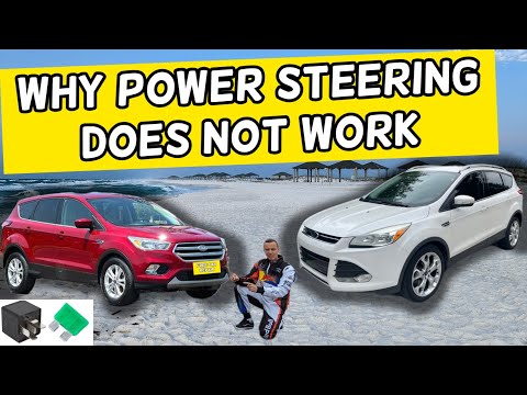 Видео: ПОЧЕМУ НЕ РАБОТАЕТ ГИДРОУСИЛИТЕЛЬ РУЛЯ FORD ESCAPE 2013 2014 2015 2016 2017 2018 2019