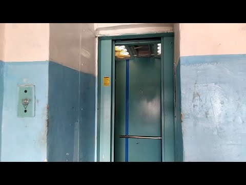 Видео: Ужасная гостинка! Лифт (МЛМ-2008 г.в), город Саратов, Гвардейская 3А подъезд 1, проект дома: 1-447С