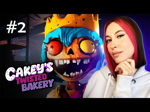 Видео: РЕАКТИВНАЯ ФРОСТИНА! / CAKEY'S TWISTED BAKERY / ПРОХОЖДЕНИЕ / #2