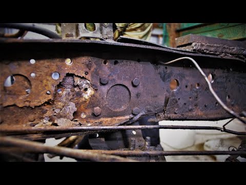 Видео: Ремонт рамы Mitsubishi Fuso/разборка/жесткий проект
