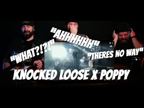 Видео: Реакция метал-группы на Knocked Loose — Suffocate (при участии @poppy Live на @JimmyKimmelLive)