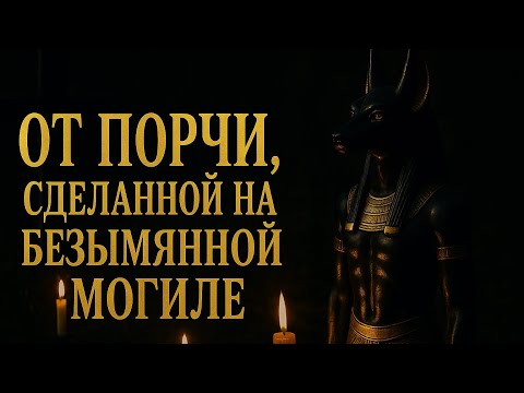 Видео: Снятие порчи, сделанной на безымянной могиле 🪄⚡️