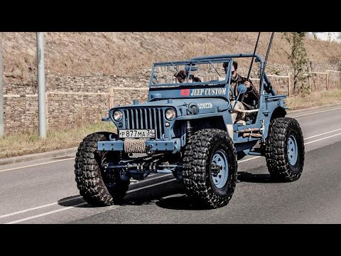 Видео: Willys c V8 первый offroad!
