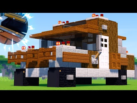 Видео: Невероятный Дом Машина в Minecraft! Дом внутри Машины в Майнкрафт