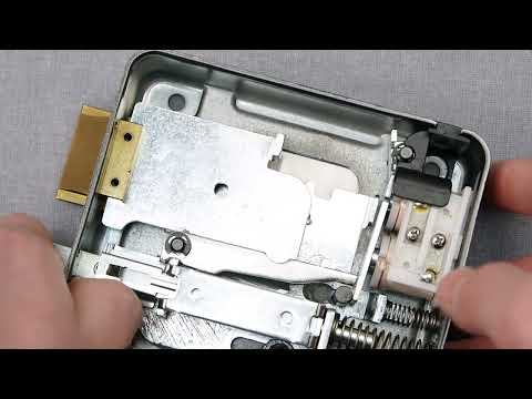 Видео: Конструкция электромеханического замка ISEO 52N115