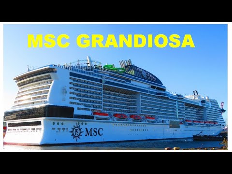 Видео: MSC GRANDIOSA   - видео обзор - нужная информация - лучшие круизные лайнеры мира