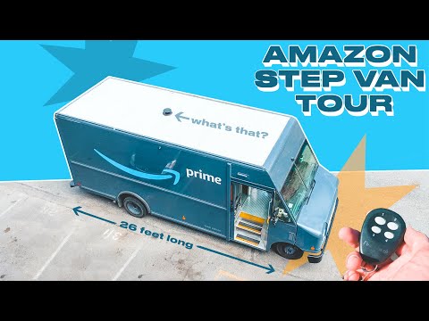 Видео: Внутри фургона Amazon!