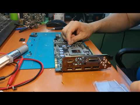 Видео: Обслуживание 1080ti.