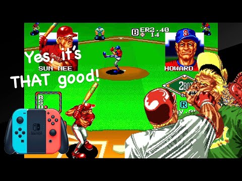 Видео: Baseball Stars 2 (Neo Geo) — обязательная игра для Nintendo Switch!