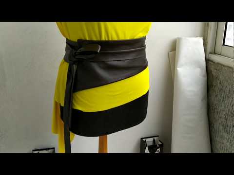 Видео: Шью оригинальный ремень из натуральной кожи. Часть 1