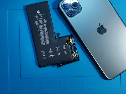 Видео: iPhone 11 Pro Max замена аккумулятора без ошибки сообщения о замене детали и миниобзор программатор