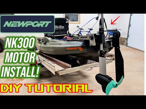 Видео: Как установить мотор для каяка! | Простое руководство по самостоятельной сборке Newport NK300