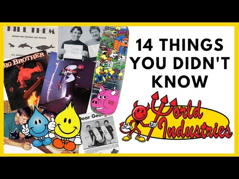 Видео: СКЕЙТБОРДЫ WORLD INDUSTRIES: 14 фактов о World Industries, которые вы не знали
