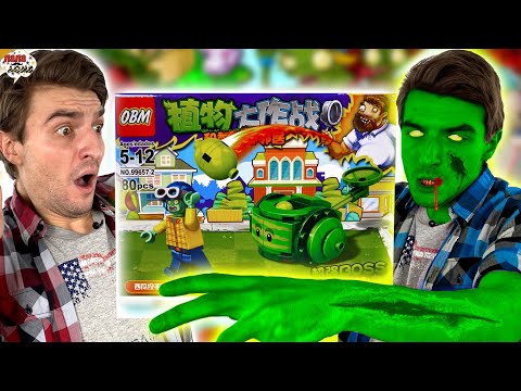 Видео: ЛЕГО ЗОМБИ ПРОТИВ РАСТЕНИЙ! ПАПА БОБ И ЧЕЛОВЕК-ПАУК: НОВЫЙ КОНСТРУКТОР PLANTS VS ZOMBIES!