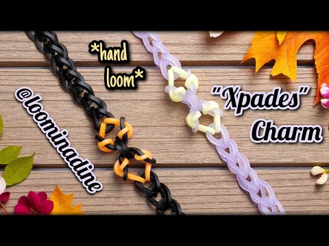 Видео: Мастер-класс по изготовлению браслета-шарма "Xpades" (ручной ткацкий станок)
