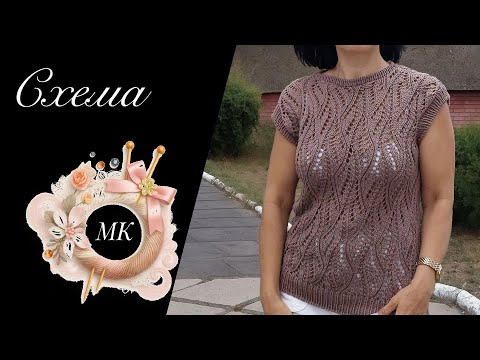 Видео: Ажурная абстракция | Мастер-класс и схема узора.