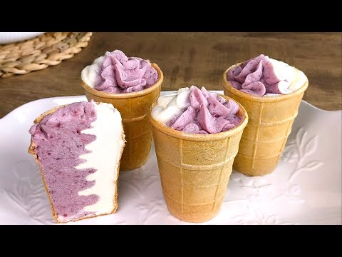 Видео: Два в одном! Я делаю супер вкусное мороженое! Всего 3 ингредиента! Через 5 минут!