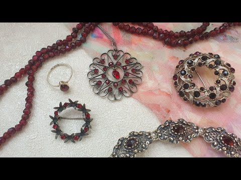 Видео: Гранаты в серебре и их имитация. Находки блошиных рынков, интернета и секонд-хендов.